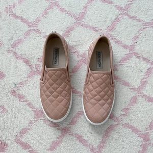 Size 6.5 Pink Steve Madden Slip-On Sneaker